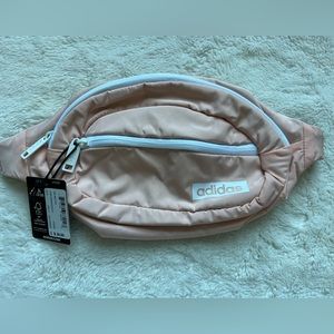 adidas Unisex Core Waist Pack, Glow Peach/White/Black, One Size